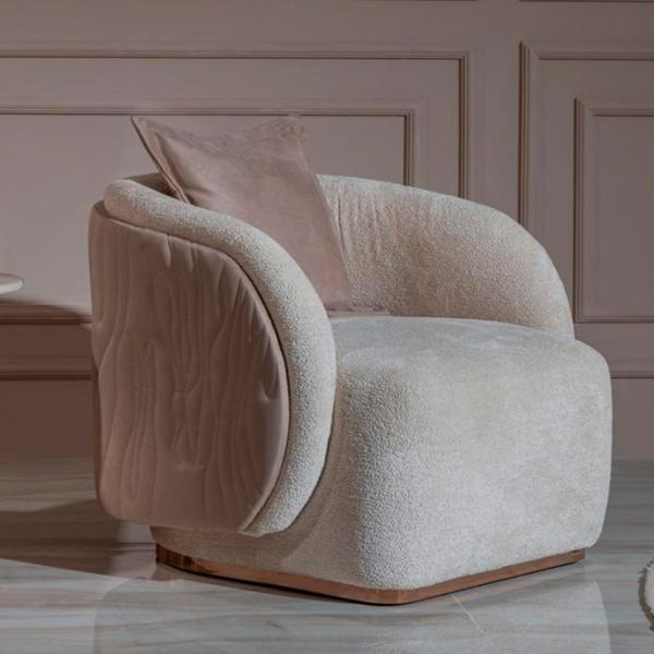 Кресло Dizayno Home Aura Brown Бежевый photo 1