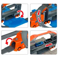 Camion Essa Toys Parking Lot XG879-114 / / Orange Gray photo 6