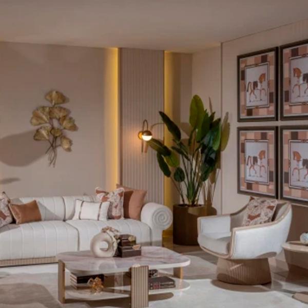 Fotoliu Dizayno Home Belezza Cream Gray photo 2