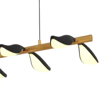 Lustră Ozcan 4060-8AS 64 W / 8 socluri - LED photo 3