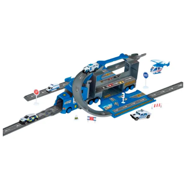 Camion Essa Toys Parking Lot XG879-112  / / Gray Blue photo 4