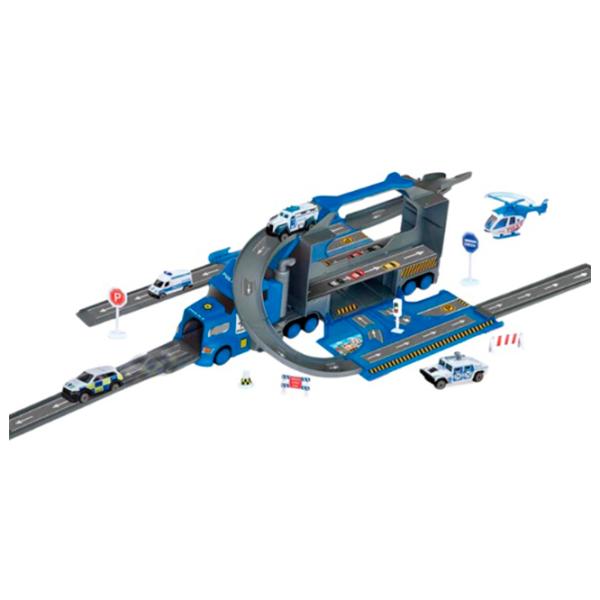 Camion Essa Toys Parking Lot XG879-112  / / Gray Blue photo 4