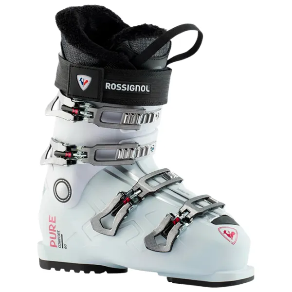 Горнолыжные ботинки для женщин Rossignol PURE COMFORT 60 Белый Черный / Полиуретан photo 1