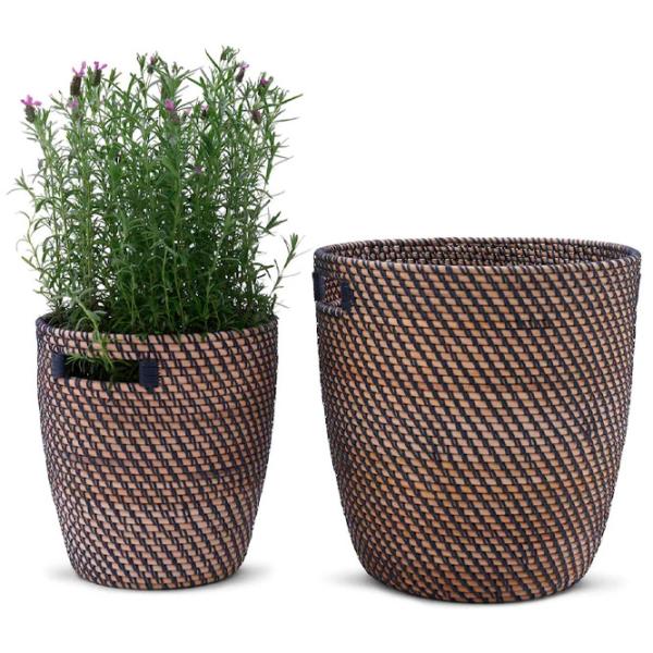 Горшок для цветов Ikea Ragkorn Бежевый / Пластик / На полу photo 3
