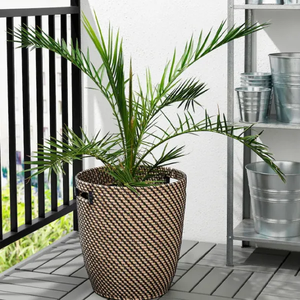 Горшок для цветов Ikea Ragkorn Бежевый / Пластик / На полу photo 4