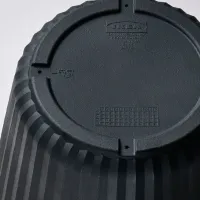Ghiveci pentru flori Ikea Bjornbambu Black / Plastic / Pe podea photo 4