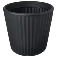 Горшок для цветов Ikea Bjornbambu Черный / Пластик / На полу