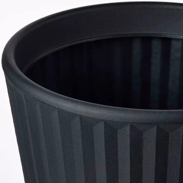 Горшок для цветов Ikea Bjornbambu Черный / Пластик / На полу photo 2