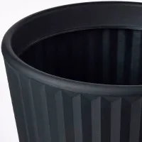 Горшок для цветов Ikea Bjornbambu Черный / Пластик / На полу photo 2