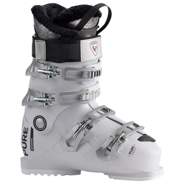 Clăpari de schi pentru femei Rossignol PURE COMFORT 60 White Gray / Poliuretan photo 1