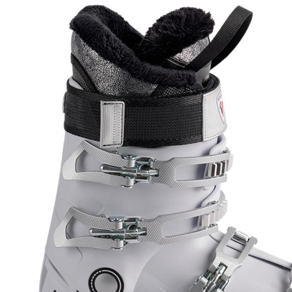 Clăpari de schi pentru femei Rossignol PURE COMFORT 60 White Gray / Poliuretan photo 6