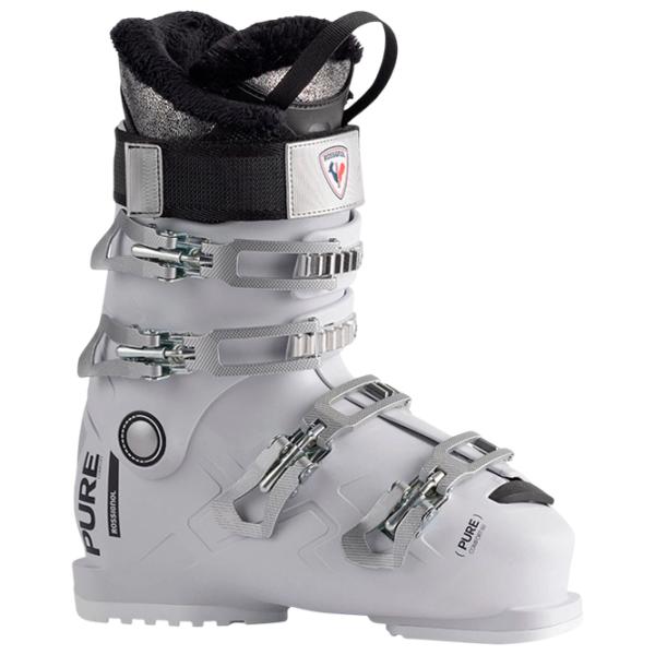 Clăpari de schi pentru femei Rossignol PURE COMFORT 60 White Gray / Poliuretan photo 1