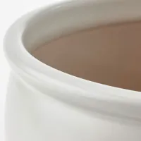 Ghiveci pentru flori Ikea Ambraronn White / Plastic / Pe podea photo 4