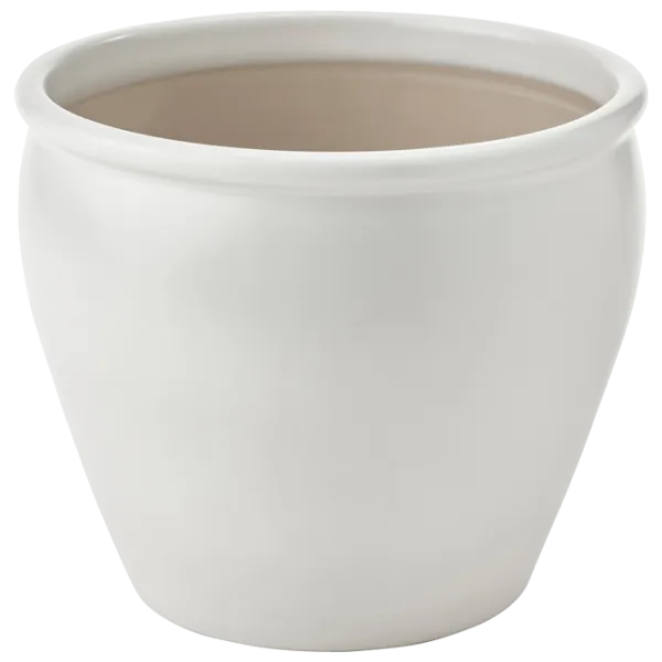 Ghiveci pentru flori Ikea Ambraronn White / Plastic / Pe podea photo 1