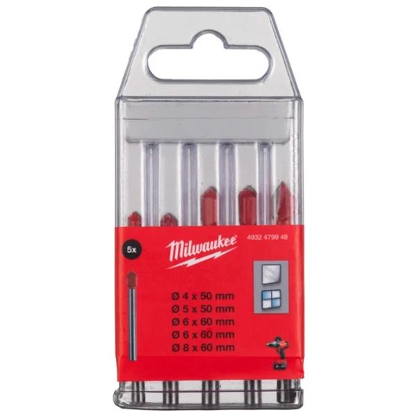 Set de burghie Milwaukee 4932479948 Oțel photo 1 Set de burghie Milwaukee 4932479948 Oțel photo 1