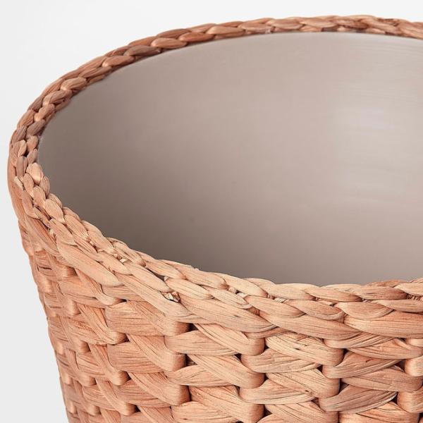 Ghiveci pentru flori Ikea Fridfull Brown / Plastic / Pe podea photo 2