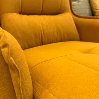 Fotoliu Dizayno Home Vega Brown Yellow photo 2