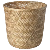 Ghiveci pentru flori Ikea Klynnon Beige / Bambus / Pe podea