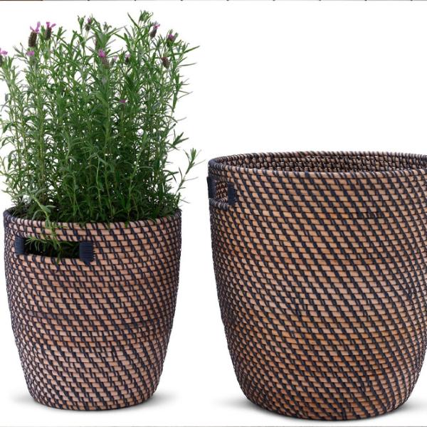 Ghiveci pentru flori Ikea Ragkorn Beige / Plastic / Pe podea photo 5
