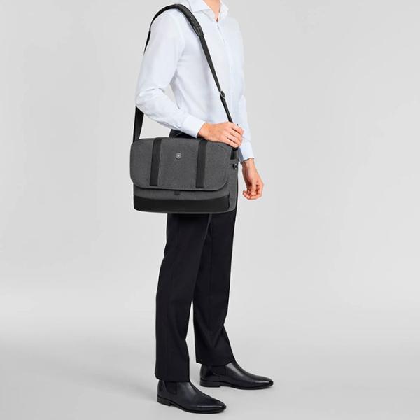 Портфель Victorinox Architecture Urban2 Messenger 14" / Черный Серый / 13л photo 10