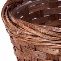 Ghiveci pentru flori Ikea Klibbal Brown / Bambus / Pe podea photo 2