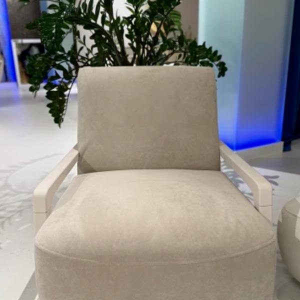 Кресло GUVEN Collection Toscana Ren White Серый photo 2