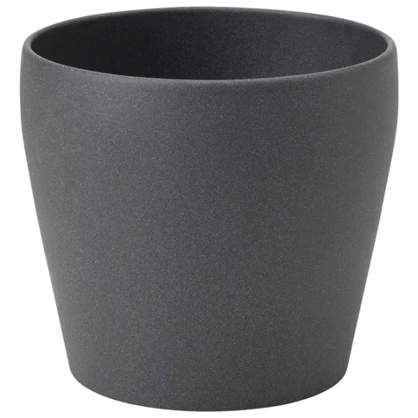 Горшок для цветов Ikea Persillade Черный / Керамика / На подоконник photo 1