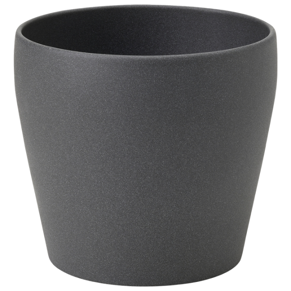 Горшок для цветов Ikea Persillade Черный / Керамика / На подоконник photo 1