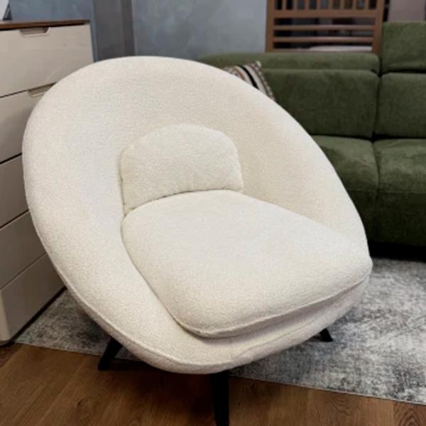 Кресло GUVEN Collection Gloria 001 Черный Белый photo 3