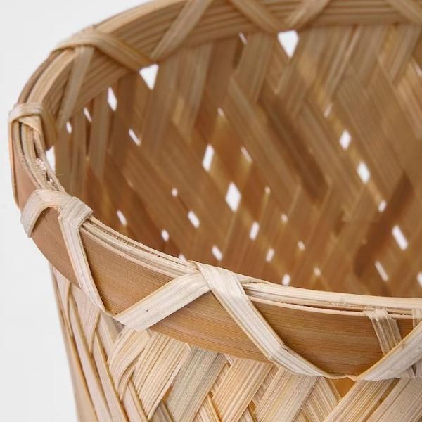 Ghiveci pentru flori Ikea Klynnon Beige / Bambus / Pe podea photo 3