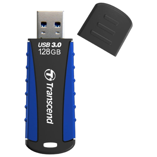 Transcend JetFlash 810 128 GB Blue photo 2