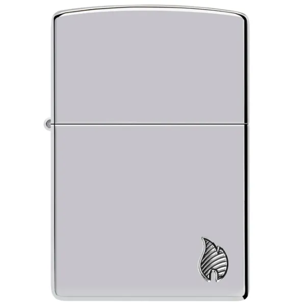 Brichetă Zippo Armor Series Flame Silver / Alamă photo 2
