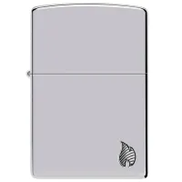 Зажигалка Zippo Armor Series Flame Серебряный / Латунь photo 2
