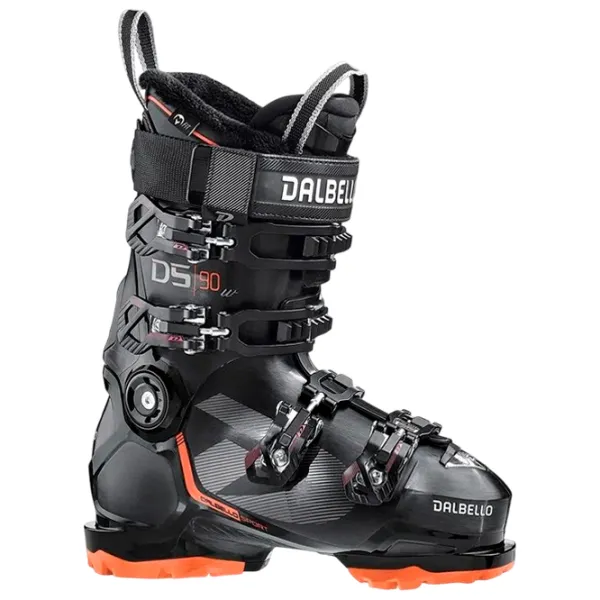 Clăpari de schi pentru femei Dalbello DS 90 W LS Black Orange / Poliuretan photo 1