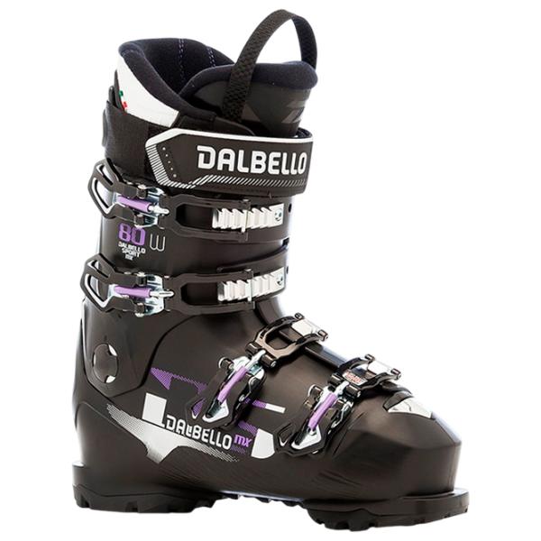 Clăpari de schi pentru femei Dalbello DS MX 80 W LS Black Purple / Poliuretan photo 2