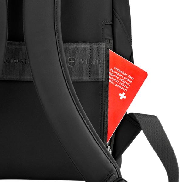 Рюкзак Victorinox Victoria Signature Compact 14" / Серебро Черный / 16л photo 9