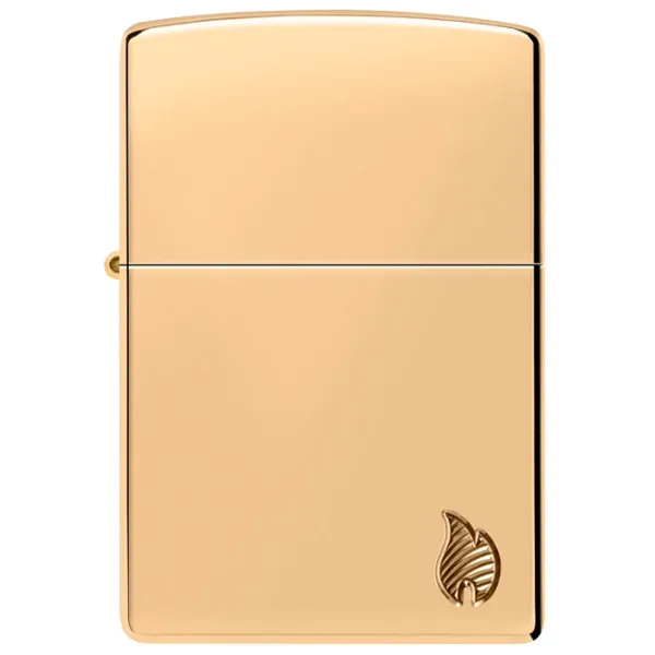 Brichetă Zippo Armor Series Flame Gold / Alamă photo 2