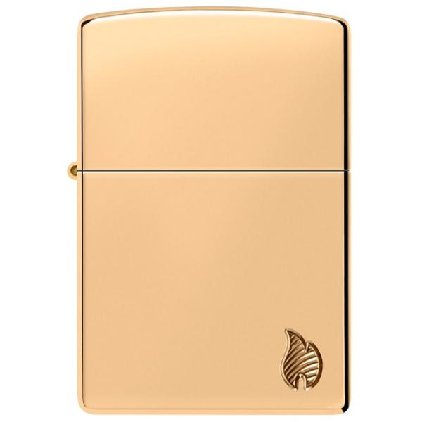 Brichetă Zippo Armor Series Flame Gold / Alamă photo 2