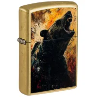 Зажигалка Zippo Bear Design Бронзовый / Латунь photo 2