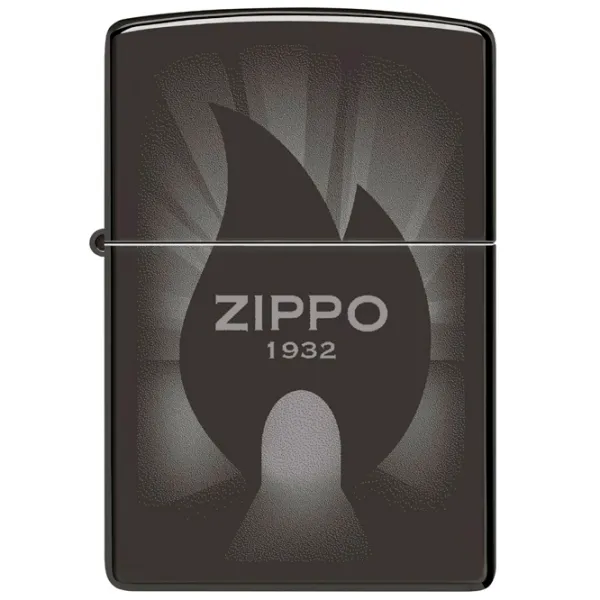 Brichetă Zippo Radiant Black / Alamă photo 2