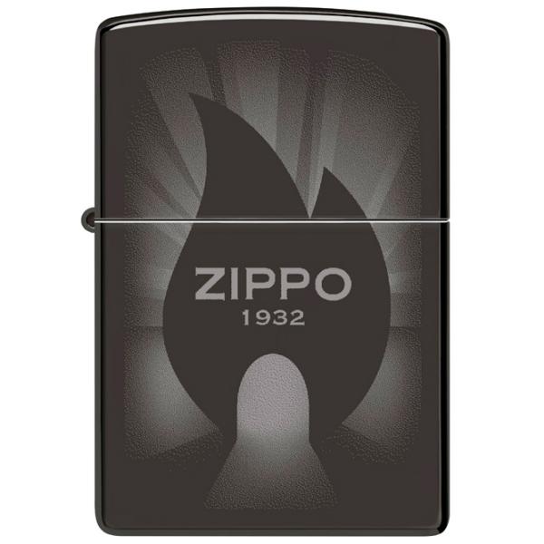 Brichetă Zippo Radiant Black / Alamă photo 2
