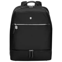 Рюкзак Victorinox Victoria Signature Deluxe 15" / Серебро Черный / 18л