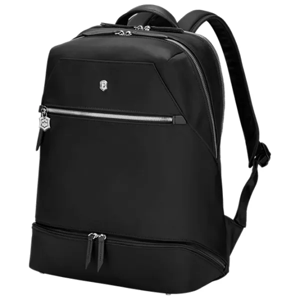 Рюкзак Victorinox Victoria Signature Deluxe 15" / Серебро Черный / 18л photo 2