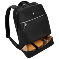 Рюкзак Victorinox Victoria Signature Deluxe 15" / Серебро Черный / 18л photo 3