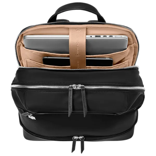 Рюкзак Victorinox Victoria Signature Deluxe 15" / Серебро Черный / 18л photo 4