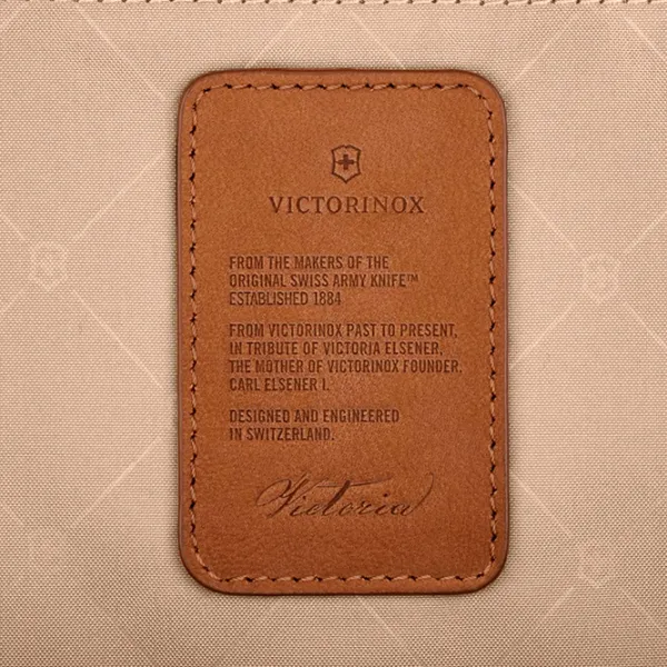 Рюкзак Victorinox Victoria Signature Deluxe 15" / Серебро Черный / 18л photo 9