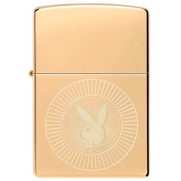 Brichetă Zippo Playboy Gold / Alamă photo 2