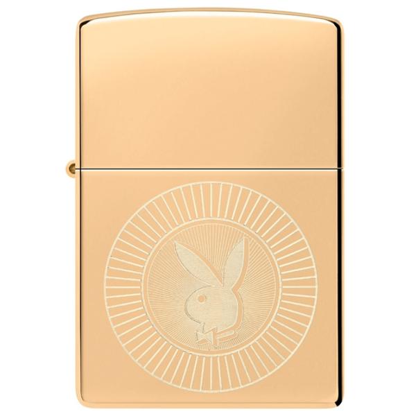 Brichetă Zippo Playboy Gold / Alamă photo 2