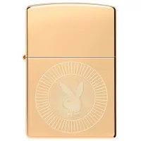 Зажигалка Zippo Playboy Золото / Латунь photo 2