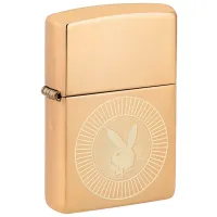 Зажигалка Zippo Playboy Золото / Латунь photo 3